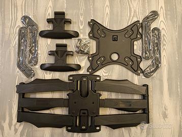 BRACCIO A MURO PER SMART TV 24"-55" INVISION