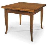 Tavolo legno allungabile a libro 90x90cm