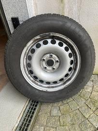 Ruote con cerchi in ferro