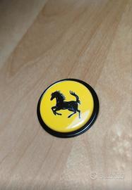 Stemma/Logo Ferrari originale metallico 