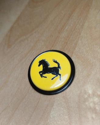 Stemma/Logo Ferrari originale metallico 