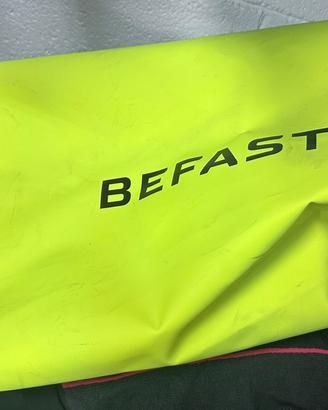 borse a rullo (tre) da moto giallo fluo