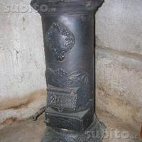 Stufa in ghisa a legna carbone tipo Parigina