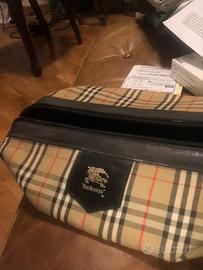 BURBERRY borsa da bagno