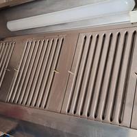 cappa inox professionale con motore