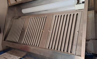 cappa inox professionale con motore