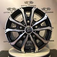 4 CERCHI IN LEGA PEUGEOT BOXER CAMPER LIGHT 15"