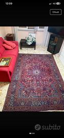 Tappeto persiano autentico annodato a mano
