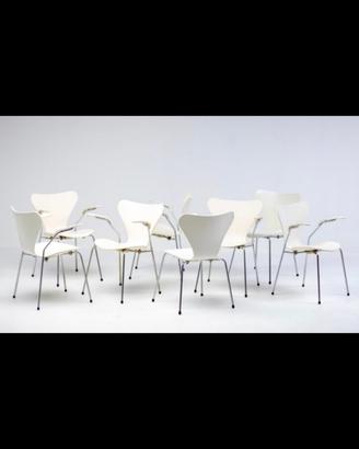 Fritz Hansen - Arne Jacobsen 6 sedie design