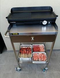 Klarstein Charleroi Turbo - Griglia da Tavolo Elet