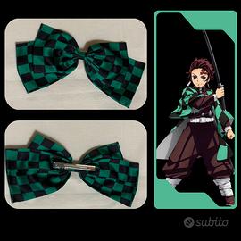 Fiocco per capelli Demon Slayer Tanjiro
