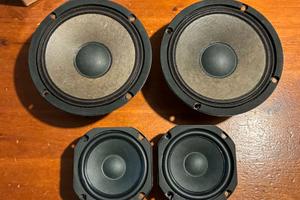 Woofer 16.5cm e 10.0 cm Lavoce Italiana