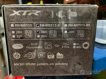 Mozzo posteriore Shimano XTR 12v