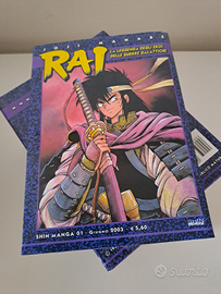 Manga RAI la leggenda degli eroi delle guerre