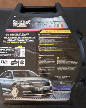 Catene da neve 9mm nuove alta qualità