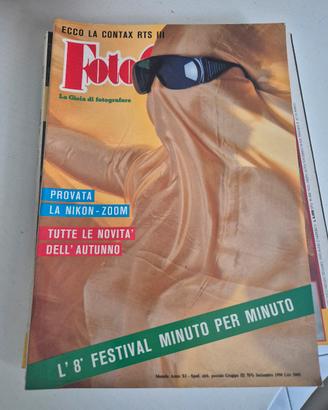 Rivista FotoCine80  1990