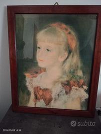 Quadro cornice in radica Renoir