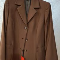giacca marrone classica