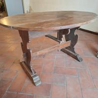 tavolo ovale stile imperiale 