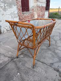 Culla vintage vimini