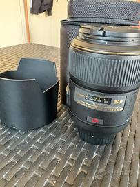 obiettivo nikon af-s nikkor 105mm 1:2.8g