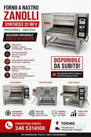 Forno a nastro zanoli