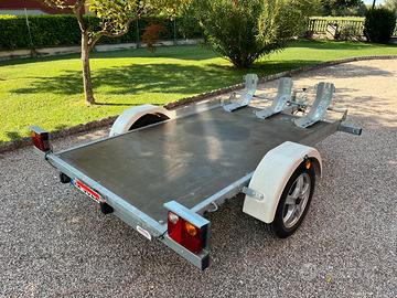 Carrello rimorchio porta moto e quad
