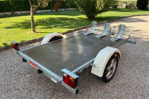 Carrello rimorchio porta moto e quad