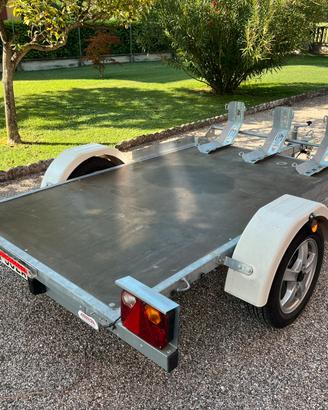 Carrello rimorchio porta moto e quad