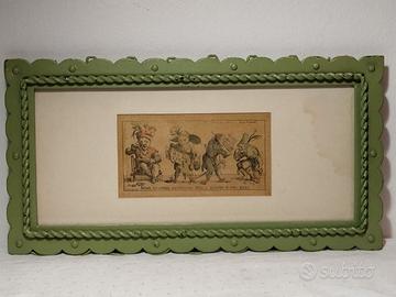 GM Mitelli (1634 - 1718)- Acquaforte - Secolo XVII