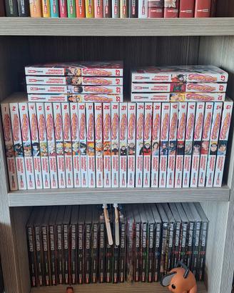 Manga Naruto 34 volumi in serie rossa