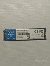 SSD Netac 512 GB M.2 NVMe