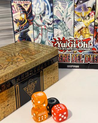 Tin di 500 carte Yu-Gi-Oh! + Sleeves