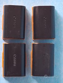 Canon n.4 batterie LP-E6 + n.2  carica batt.LC-E6
