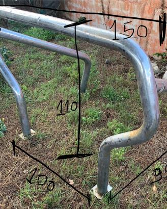 Rollbar fuoristrada pick up barra a tubi