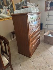 Cassettiera in legno