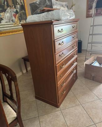 Cassettiera in legno