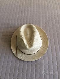 Cappello paglia donna NUOVO Benetton