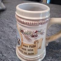 boccale per birra in ceramica