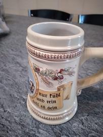 boccale per birra in ceramica