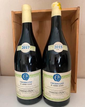 2 Magnum Emidio pepe Trebbiano 2015-2017