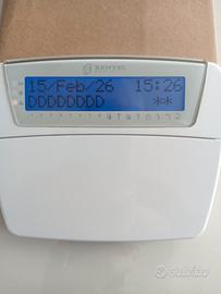 Bentel Tastiera impianto allarme 