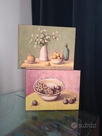 Coppia quadri/ decorazione da parete