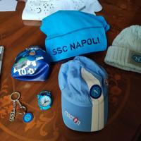 oggetti vari del SSC Napoli squadra calcio