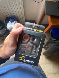 Contrappesi bilanceri per moto lightech arancioni