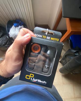 Contrappesi bilanceri per moto lightech arancioni