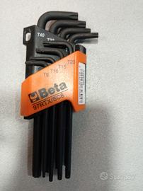 mazzo chiavi torx piegate cave impronta tamper 