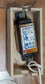adattatore 220v 12v 315mA alimentatore con scatola