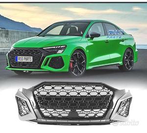 PARAURTI ANTERIORE PER AUDI A3 21- LOOK RS3