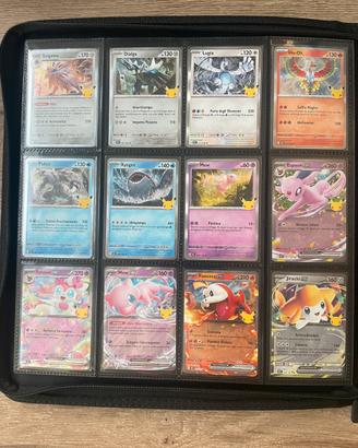 Lotto carte pokemon 30esimo anniversario